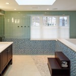 Modern Bathroom with Subway Tile | Cardoso Electrical Services