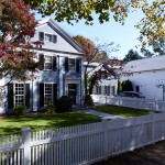 Traditional Home with White Picket Fence | Cardoso Electrical Services